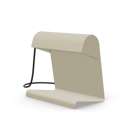 Lampe De Bureau small table lamp made of sheet steel by Vitra #Prouvé Blanc Colombe (Ecru)