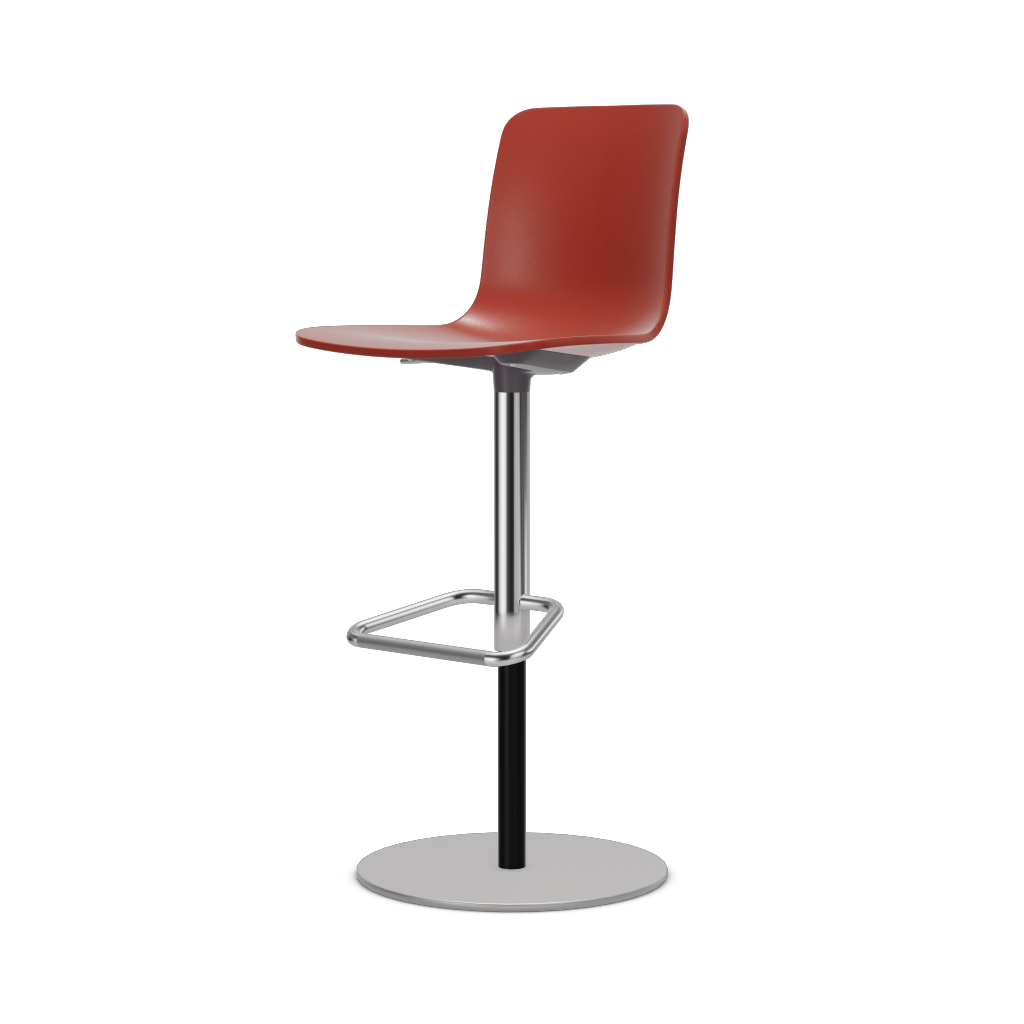 HAL RE Barstool (without seat upholstery) by Vitra #brick RE