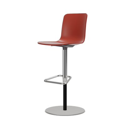 HAL RE Barstool (without seat upholstery) by Vitra #brick RE