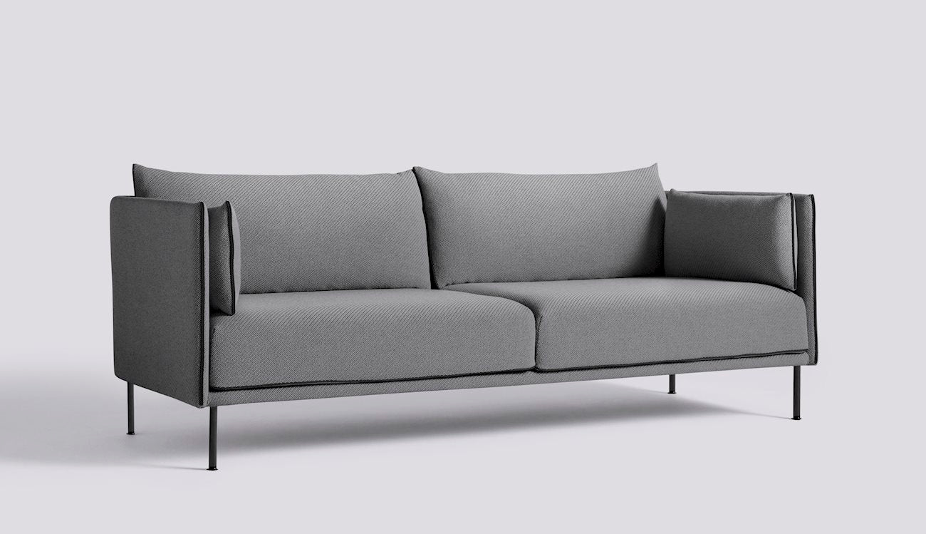 Silhouette 3 Seater Sofa (Low) by HAY