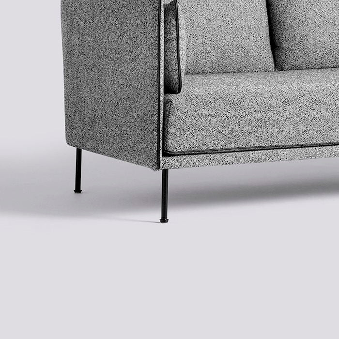 Silhouette 3 Seater Sofa (High) by HAY