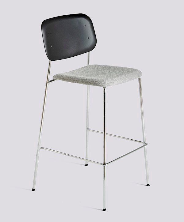 Soft Edge 95 Bar Stool (seat upholstery) by HAY
