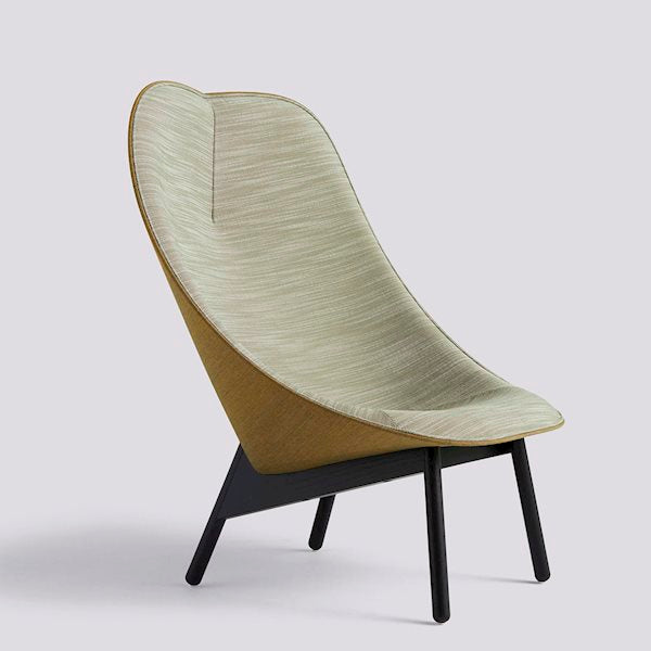 Uchiwa Lounge Chair (full upholstery) by HAY