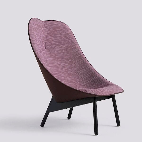 Uchiwa Lounge Chair (full upholstery) by HAY
