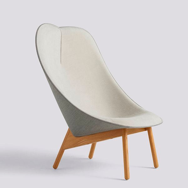 Uchiwa Lounge Chair (full upholstery) by HAY