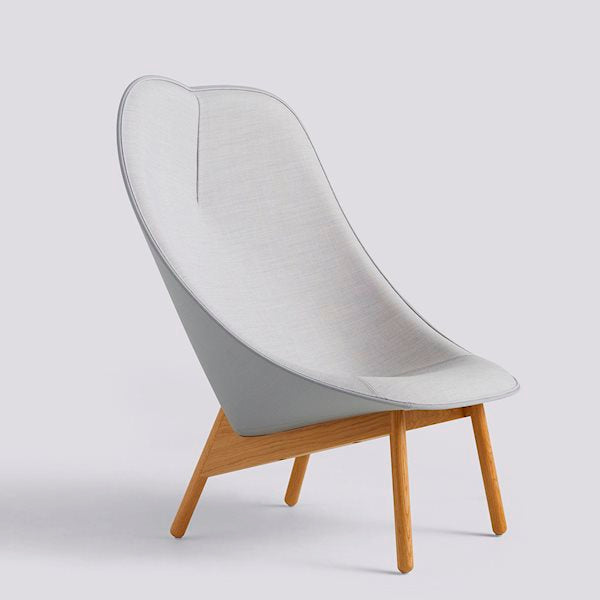 Uchiwa Lounge Chair (full upholstery) by HAY