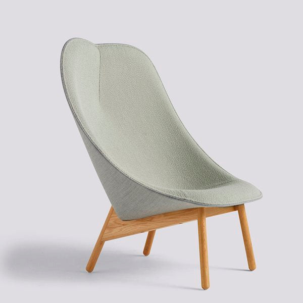 Uchiwa Lounge Chair (full upholstery) by HAY