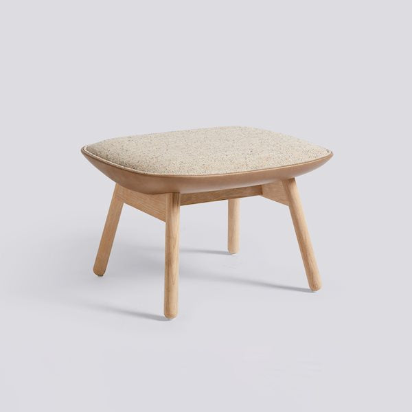 Uchiwa Ottoman (full upholstery) by HAY