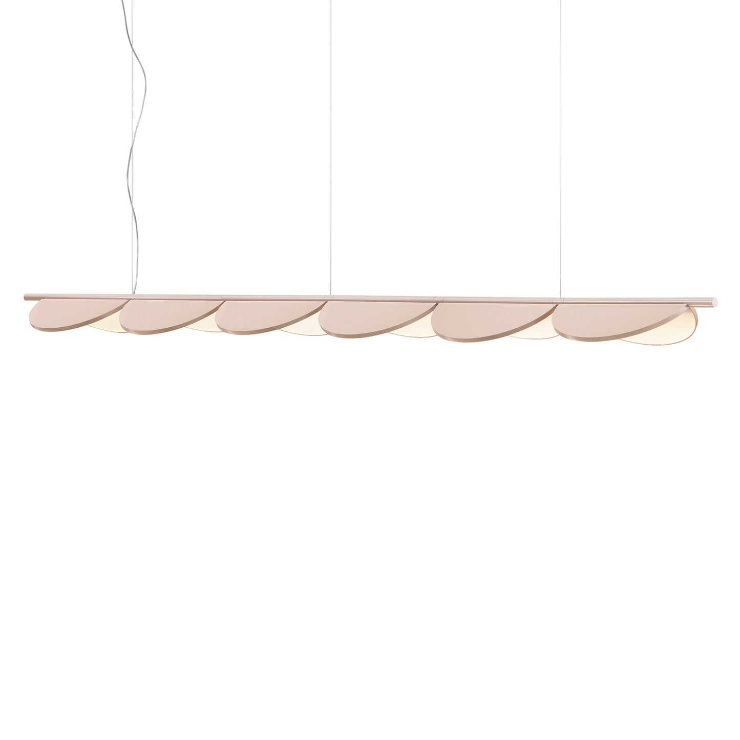 Almendra Linear Suspension 6 Lamp by Flos