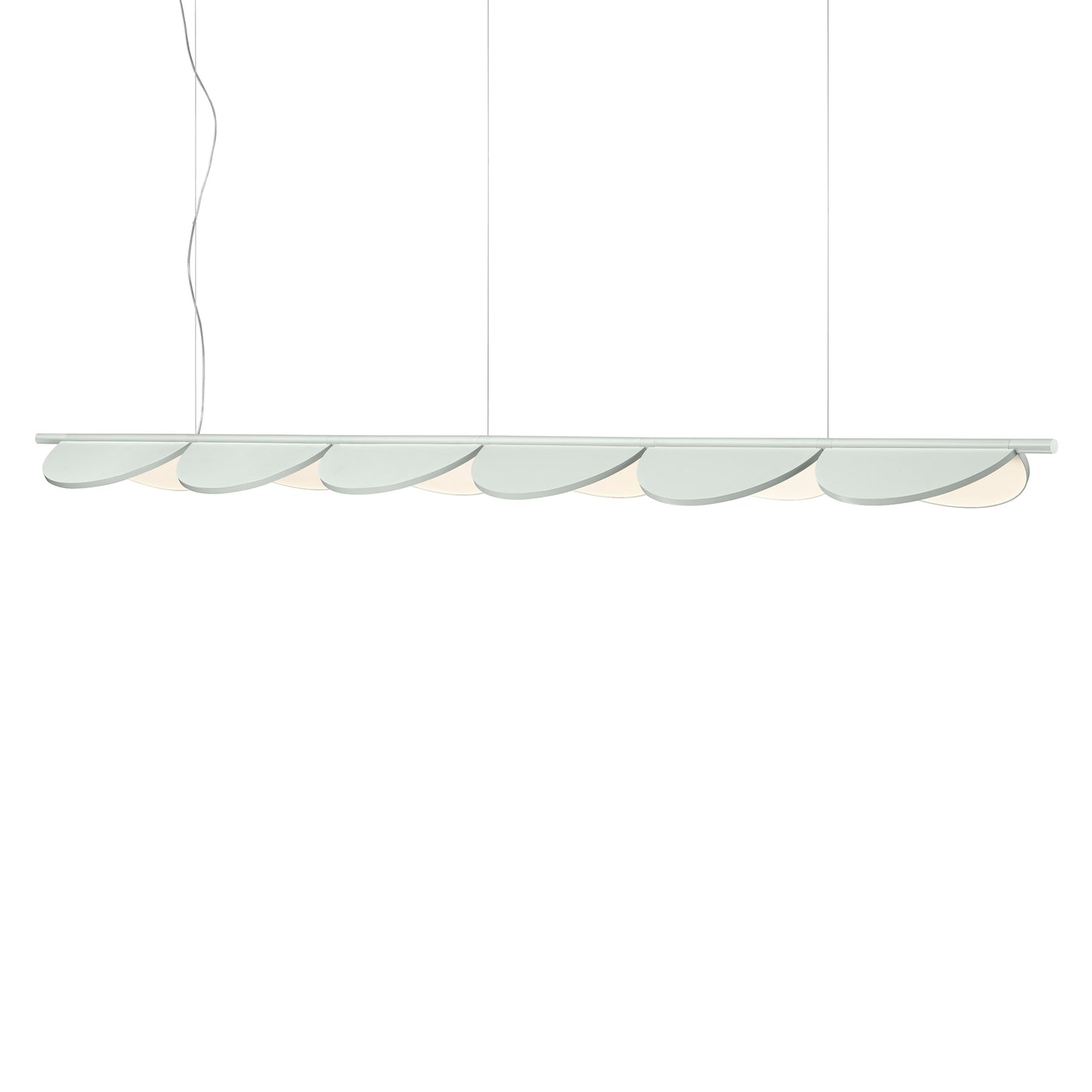 Almendra Linear Suspension 6 Lamp by Flos