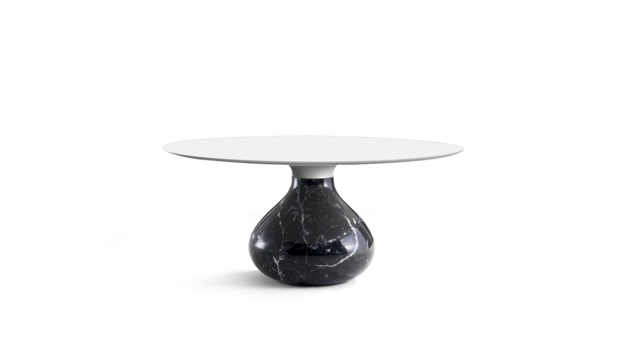 AQUA COCKTAIL TABLE by Roche Bobois #Fenix : Blanco/glossy marquina