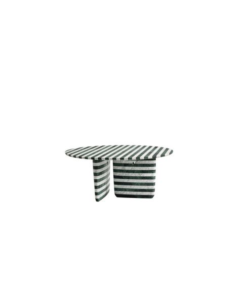 Tobi-Ishi striped marble Tables by B&B Italia