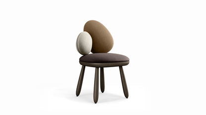 Cairn Chair by Roche Bobois #harmony 1 (brown) / Beech : Wenge