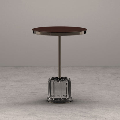 ACACIA - Round Murano glass coffee table for living room by Wittmann