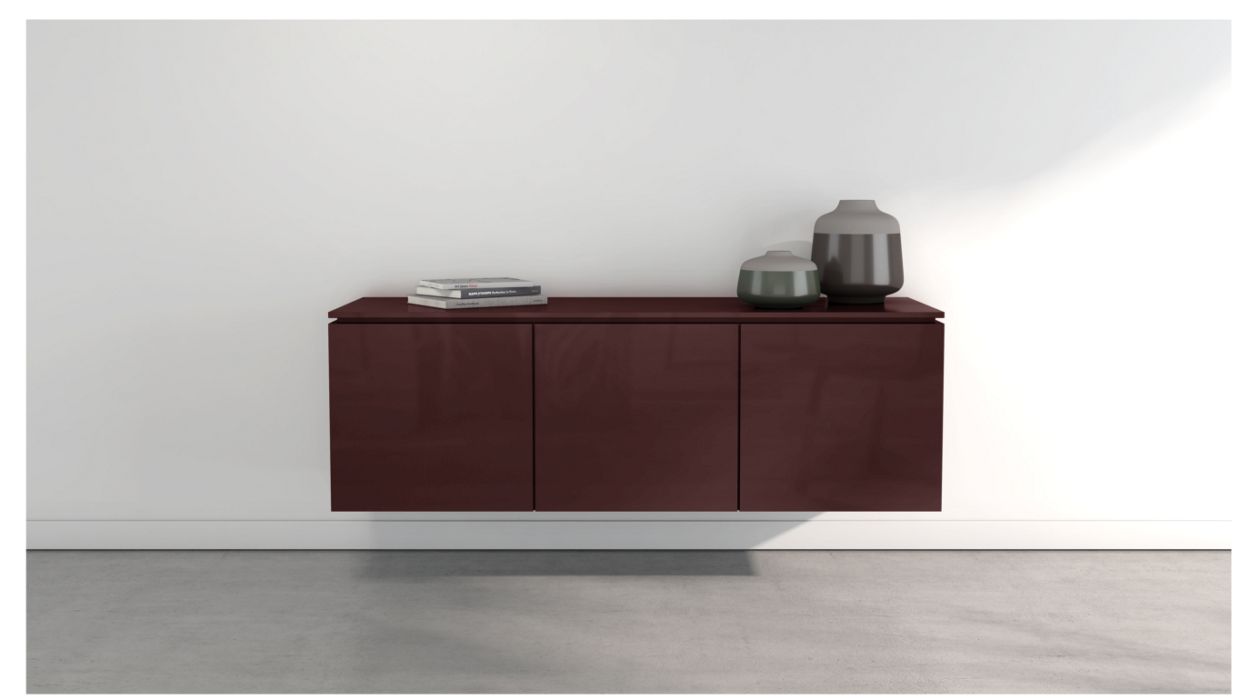 CODA HANGING SIDEBOARD - 3 DOORS by Roche Bobois