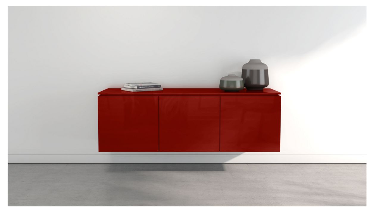 CODA HANGING SIDEBOARD - 3 DOORS by Roche Bobois