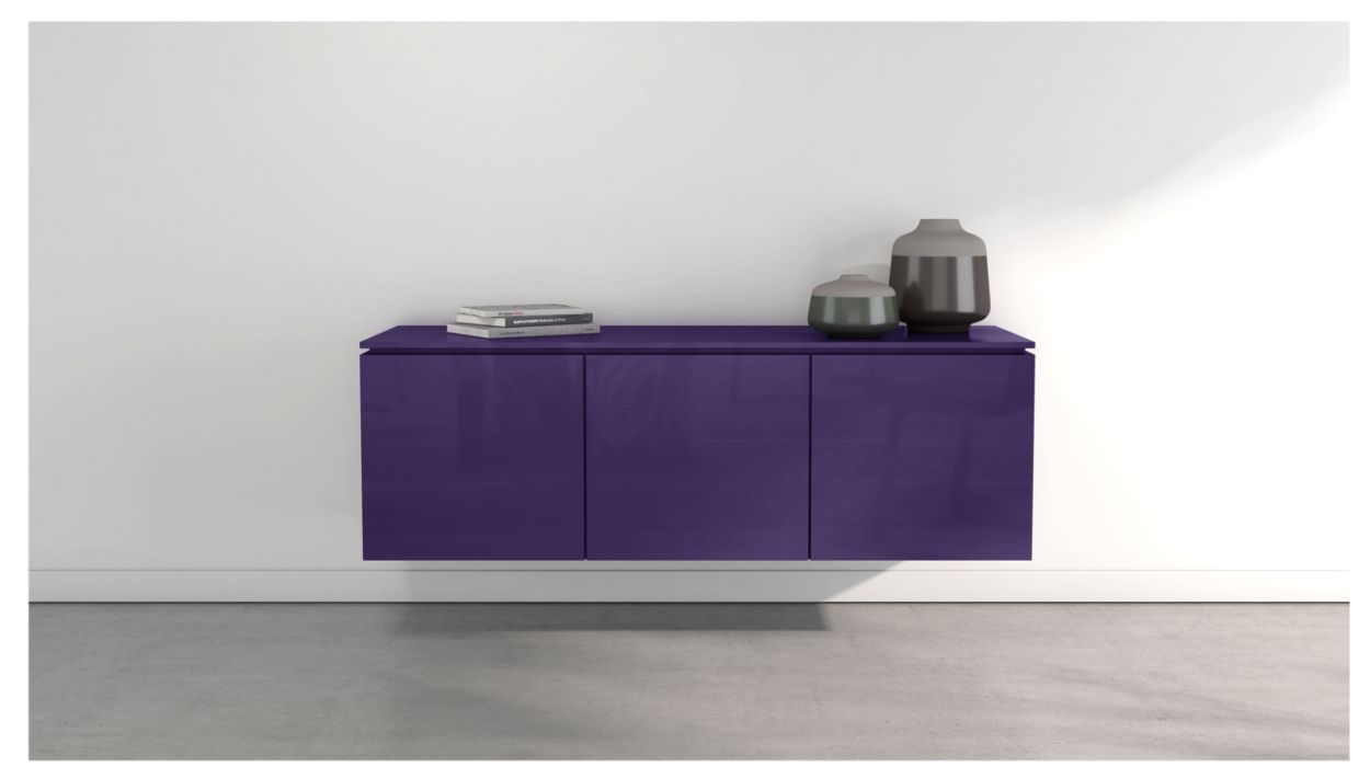 CODA HANGING SIDEBOARD - 3 DOORS by Roche Bobois