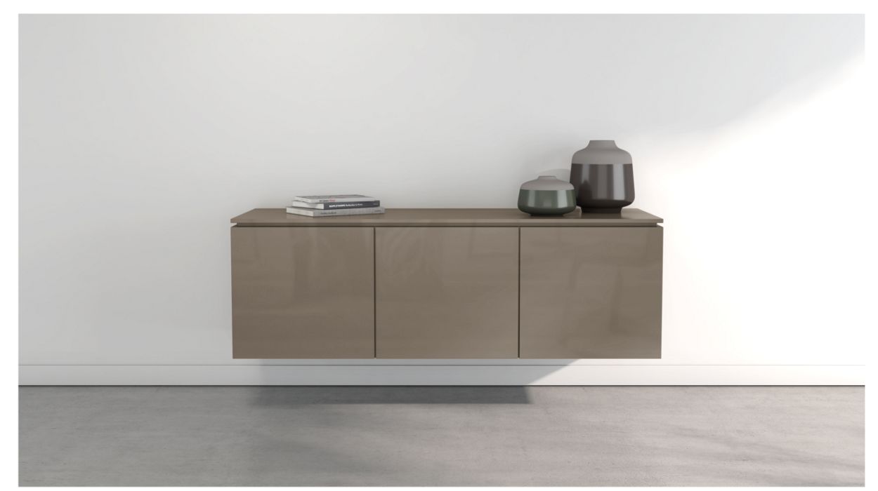 CODA HANGING SIDEBOARD - 3 DOORS by Roche Bobois