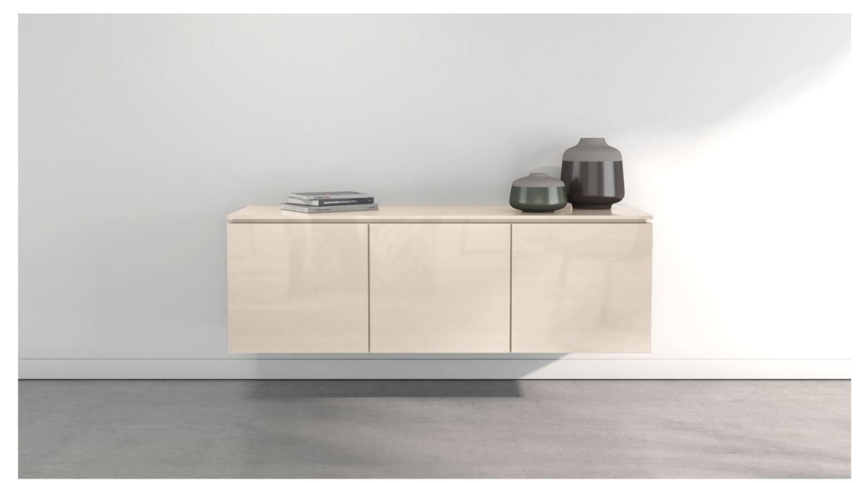 CODA HANGING SIDEBOARD - 3 DOORS by Roche Bobois