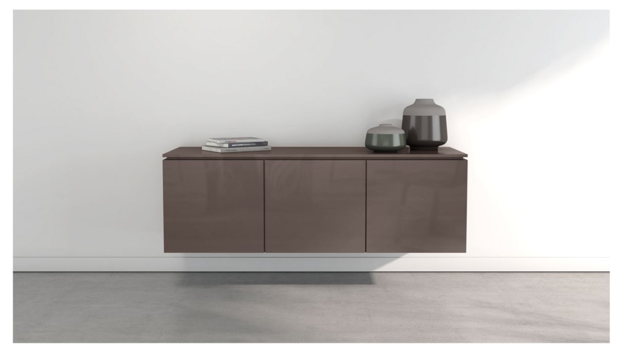CODA HANGING SIDEBOARD - 3 DOORS by Roche Bobois