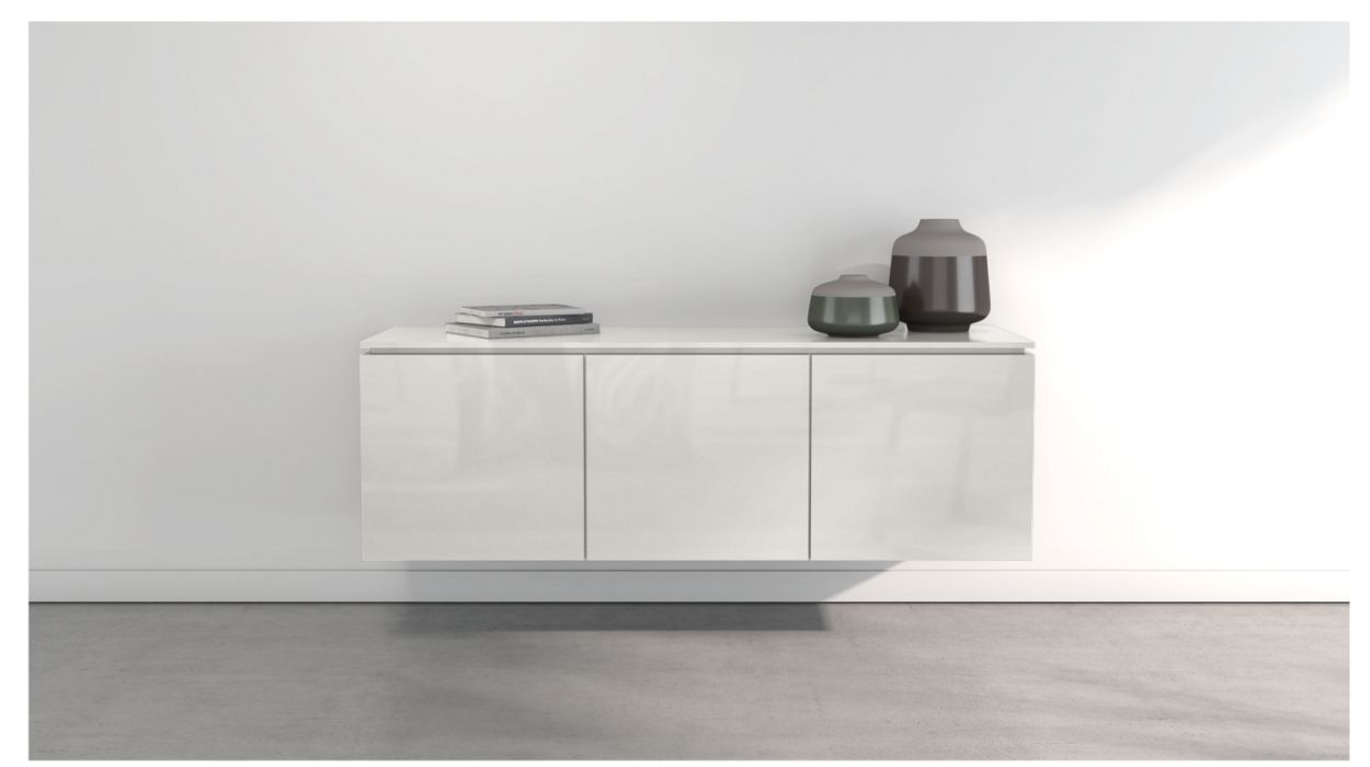 CODA HANGING SIDEBOARD - 3 DOORS by Roche Bobois