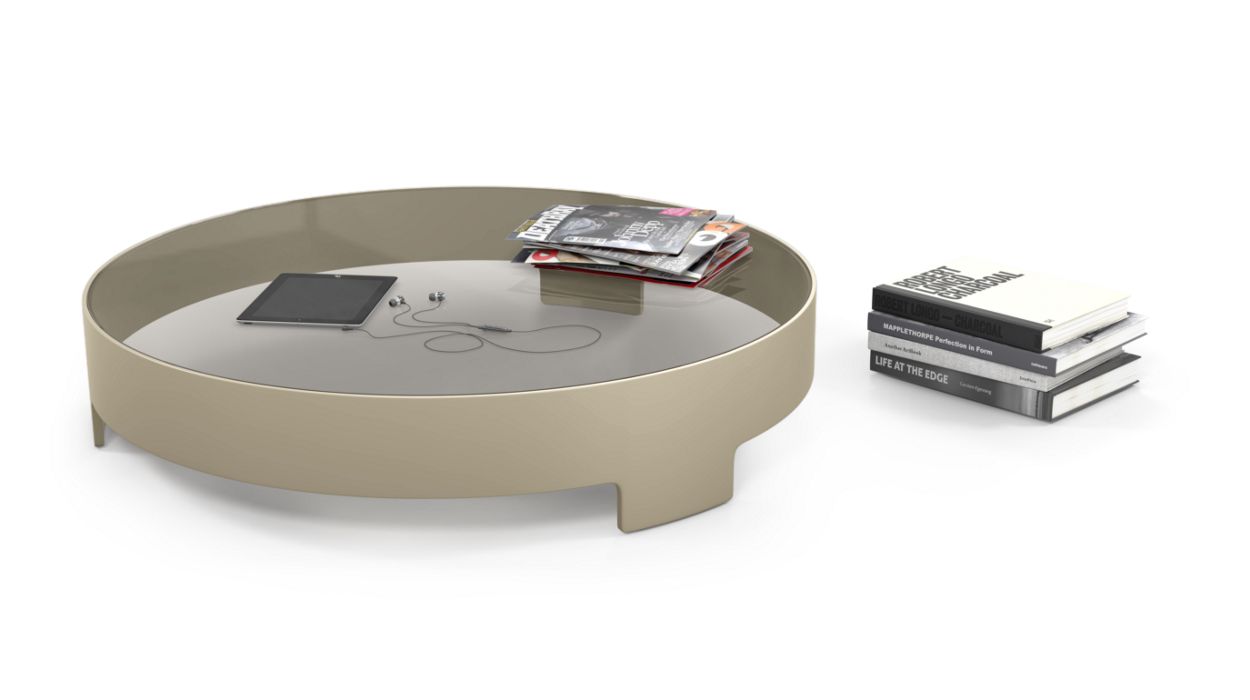 CUBA LIBRE COCKTAIL TABLE DIA 110CM by Roche Bobois