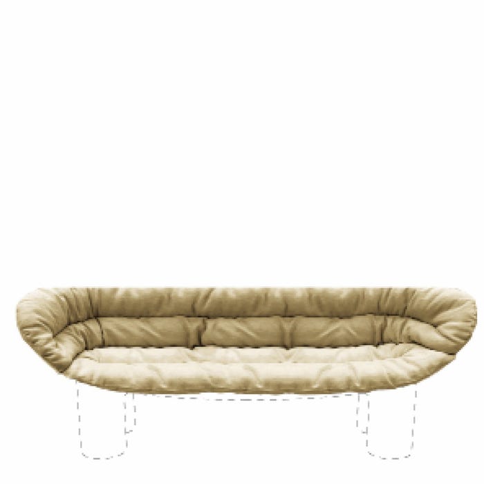 CUSHION ROLY POLY SOFA by Driade