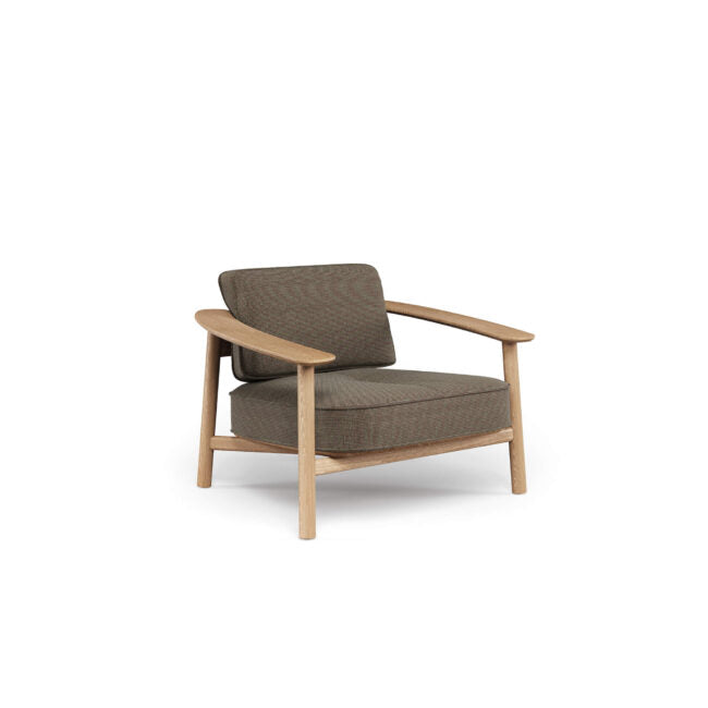 Twins 1-seater sofa Teak by Emu