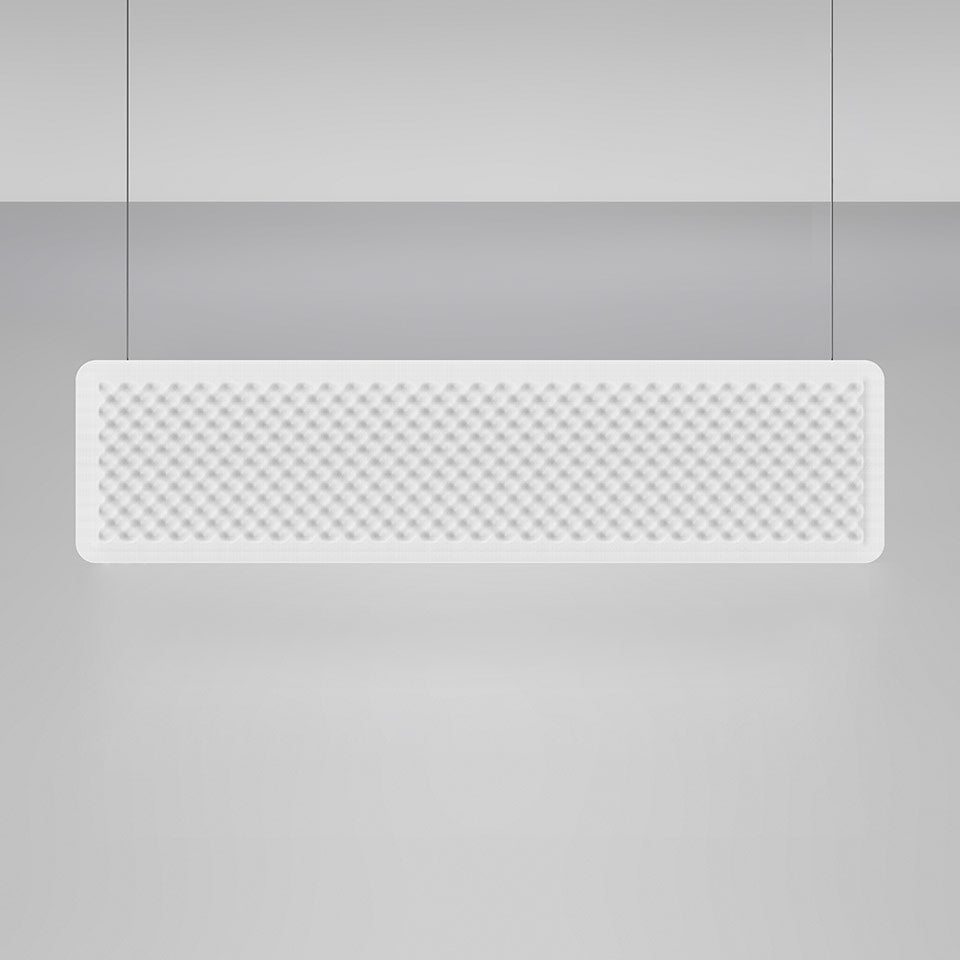 Eggboard Baffle - 1600x400 - Suspension Lamp by Artemide