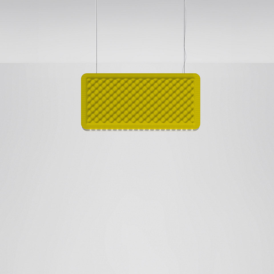 Eggboard Baffle - 800x400 - Suspension Lamp by Artemide