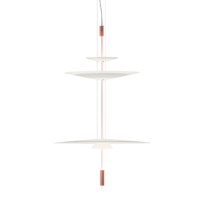 FLAMINGO 1560 - LED dimmable pendant lamp by Vibia #Copper