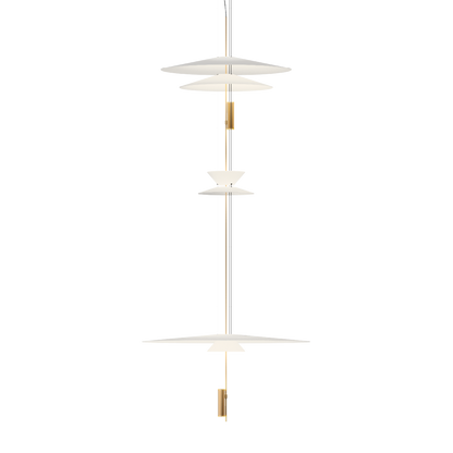 FLAMINGO 1570 - LED pendant lamp by Vibia #Gold