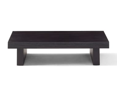 TAU - Rectangular wooden coffee table by Amura