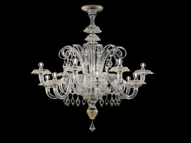 RABAT - Venetian crystal chandelier by Barovier&Toso