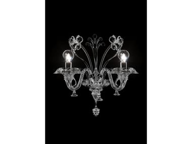 MEKNES - Venetian crystal wall lamp by Barovier&Toso