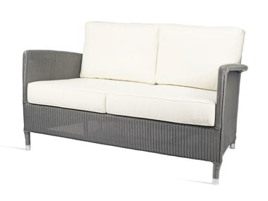 DOVILE - 2 seater Lloyd loom garden sofa by Vincent Sheppard