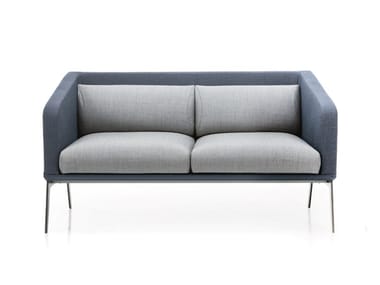 METRO 15 - 2 seater fabric sofa by Frezza