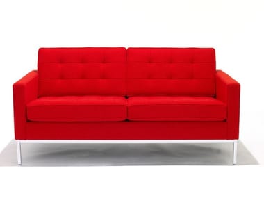 FLORENCE KNOLL LOUNGE - Tufted 2 seater sofa by Knoll