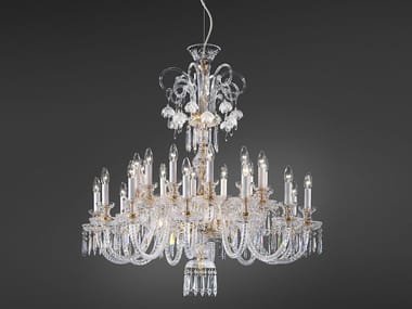 239 - Crystal chandelier with Swarovski¢ç Crystals by Italamp