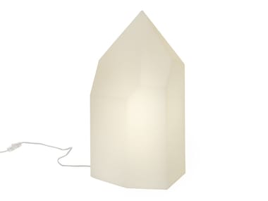 KRISTAL - KRISTALINA - LED polyethylene table lamp by Slide