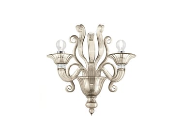 REDON - Venetian crystal wall lamp by Barovier&Toso