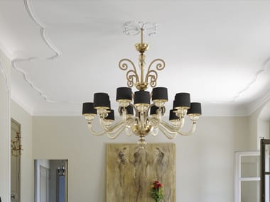 TANGERI - Venetian crystal chandelier by Barovier&Toso