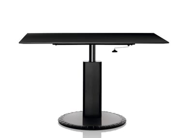 360¡Æ - Height-adjustable rectangular table by Magis