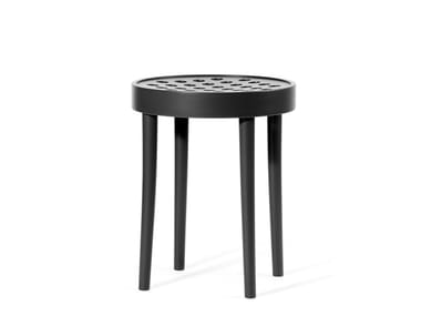 822 - Low wooden stool by TON