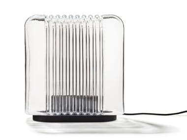 LARI - Blown glass table lamp by Karakter