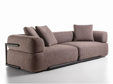 KLEM - Modular sofa with removable cover by Porada