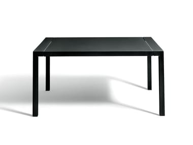 3MILLIMETTRI - Powder coated steel dining table by DE PADOVA