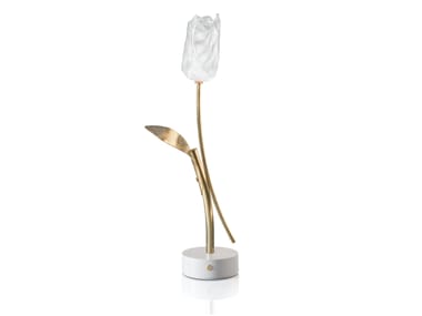 TULIP BATTERY - Cordless rechargeable table lamp by Slamp