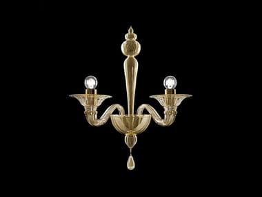 VALIANT - Venetian crystal wall lamp by Barovier&Toso
