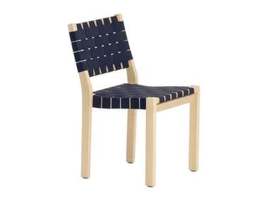 611 - Wooden chair by Artek